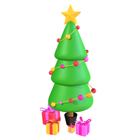 Christmas Tree  3D Icon