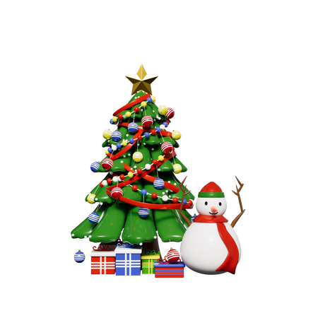 Christmas Tree  3D Icon