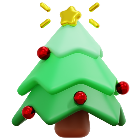 Christmas Tree  3D Icon