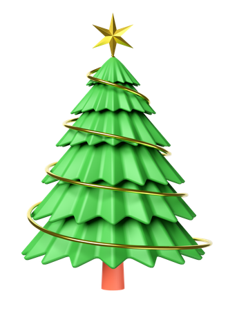 Christmas Tree  3D Icon