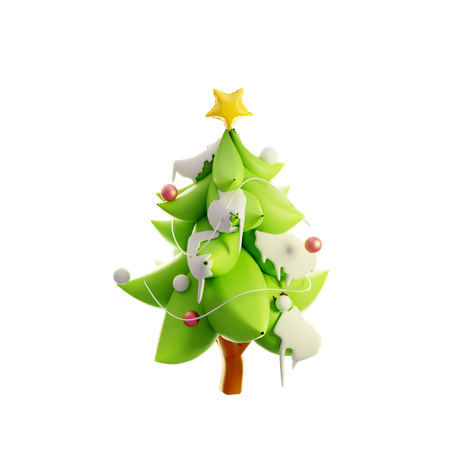 Christmas Tree  3D Icon