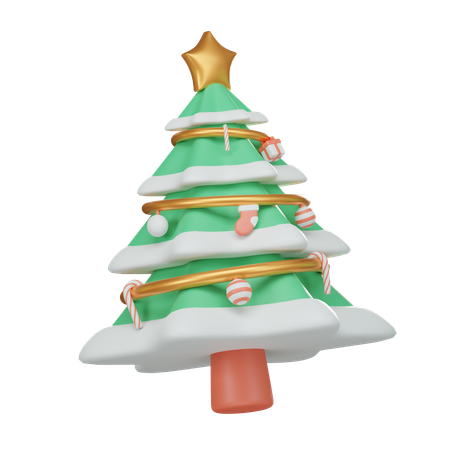 Christmas Tree  3D Icon