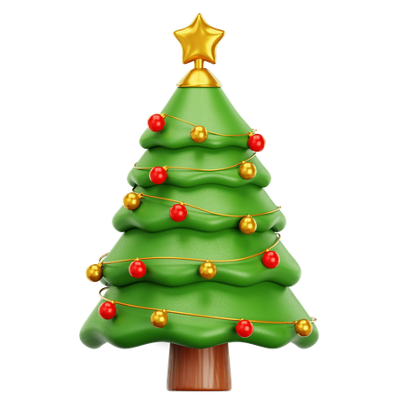 Christmas Tree  3D Icon