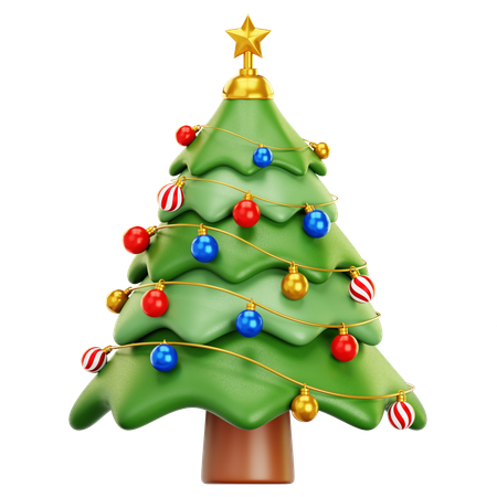 Christmas Tree  3D Icon