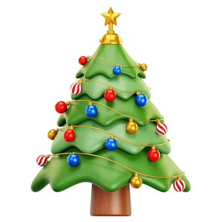 Christmas Tree  3D Icon