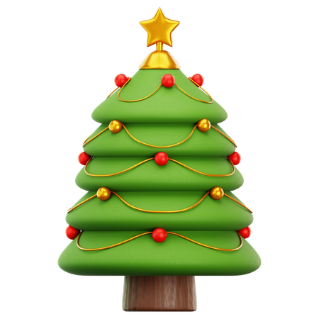 Christmas Tree  3D Icon