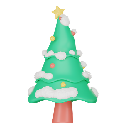 Christmas Tree  3D Icon