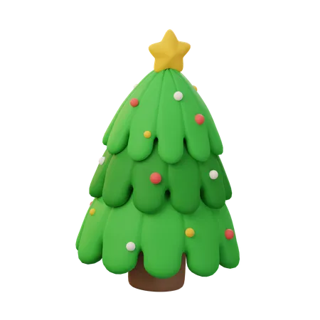 Christmas Tree  3D Icon