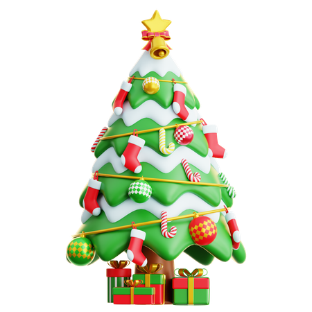 Christmas Tree  3D Icon