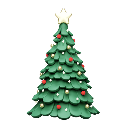 Christmas Tree  3D Icon