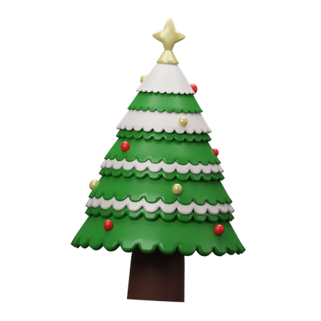 Christmas Tree  3D Icon