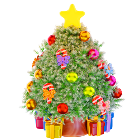 Christmas Tree  3D Icon