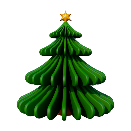 Christmas Tree  3D Icon