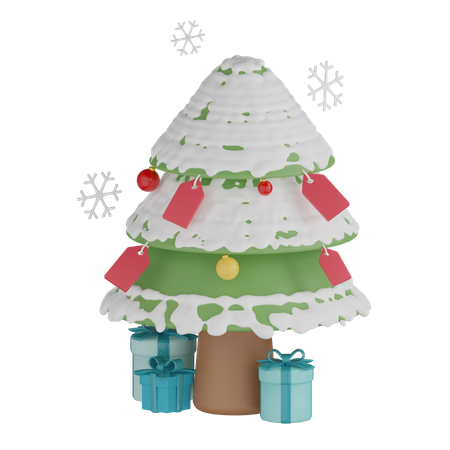 Christmas Tree  3D Icon