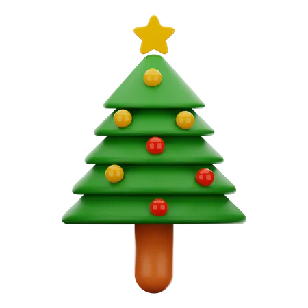 Christmas Tree  3D Icon