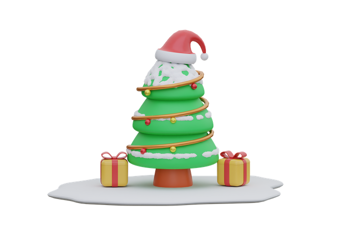 Christmas Tree  3D Icon