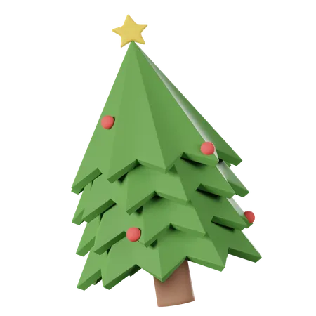 Christmas Tree  3D Icon