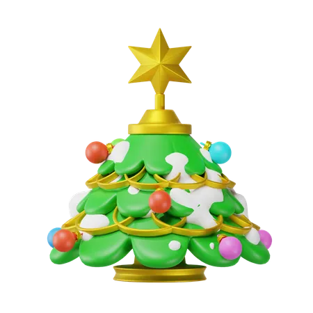 Christmas Tree  3D Icon