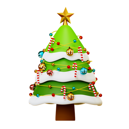Christmas Tree  3D Icon