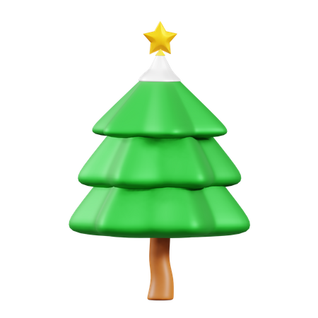 Christmas Tree  3D Illustration