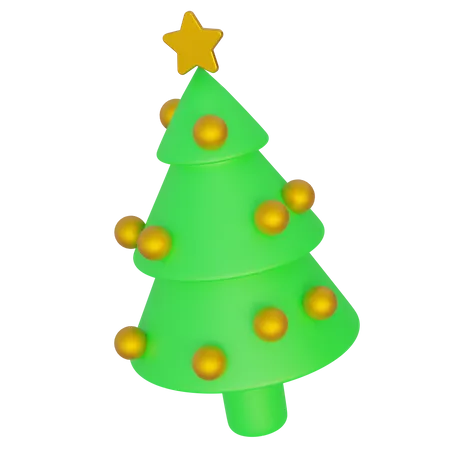 Christmas Tree 3D Icon