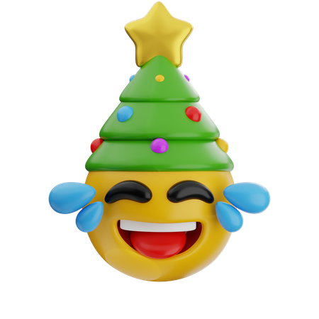 Christmas Tree Hat  3D Icon