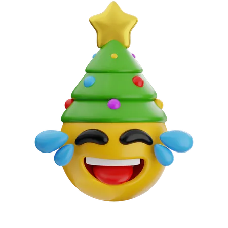 Christmas Tree Hat  3D Icon