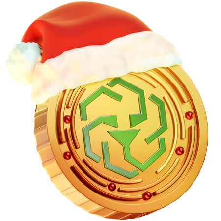 Christmas Unus Sed Leo Coin  3D Icon