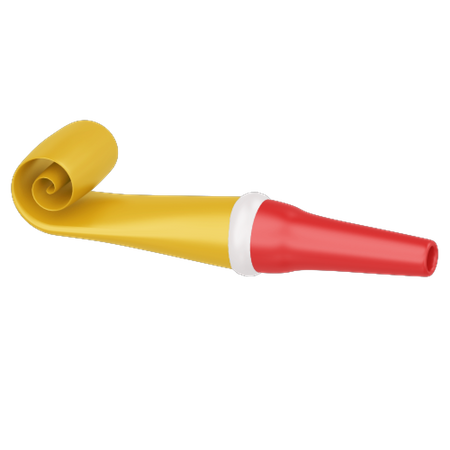 Christmas Whistle  3D Icon