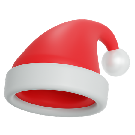 Christmas winter hat  3D Icon