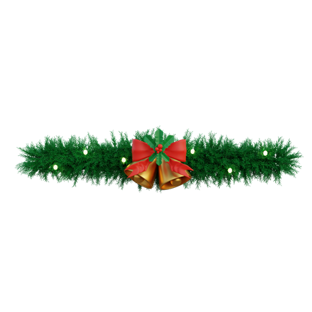 Christmas Wreath  3D Icon