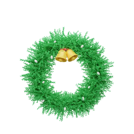 Christmas Wreath  3D Icon