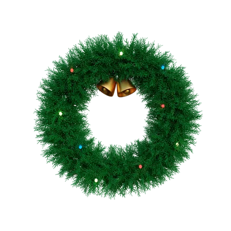 Christmas Wreath  3D Icon