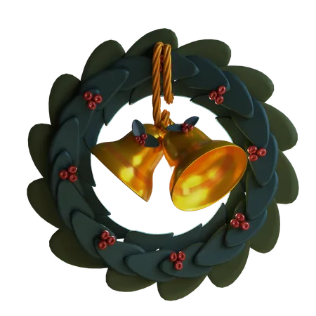 Christmas Wreath  3D Icon