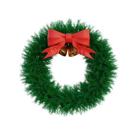 Christmas Wreath  3D Icon