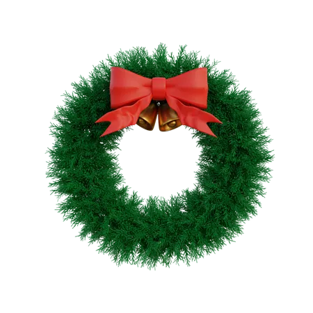 Christmas Wreath  3D Icon