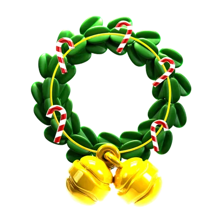 Christmas Wreath  3D Icon