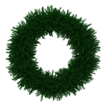 Christmas Wreath  3D Icon