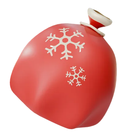 Christmass Bag  3D Icon