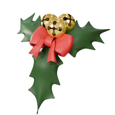 Christmass Ribbon  3D Icon