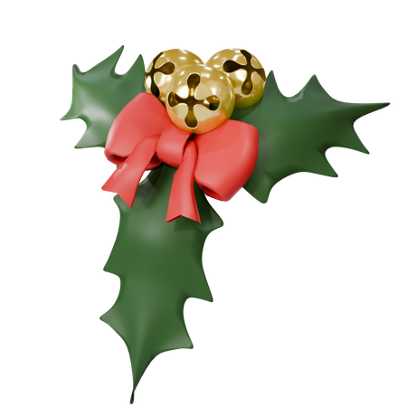 Christmass Ribbon  3D Icon