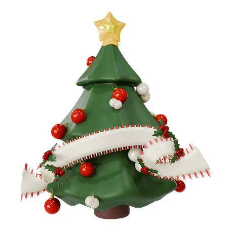 Christmass Tree  3D Icon