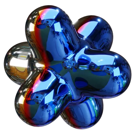 Chromatic Bloom  3D Icon