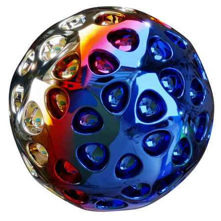 Chromatic Orbiteer  3D Icon