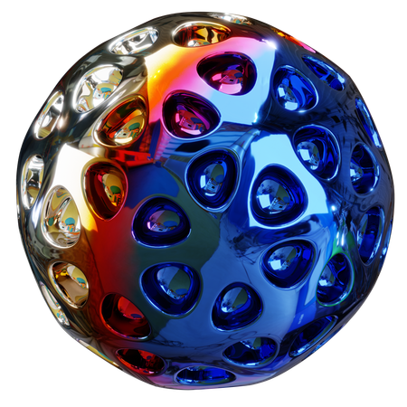 Chromatic Orbiteer  3D Icon