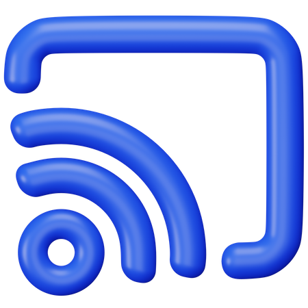 Chromecast  3D Icon