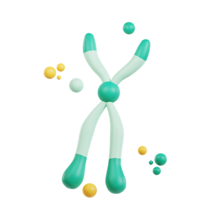 Chromosome  3D Icon