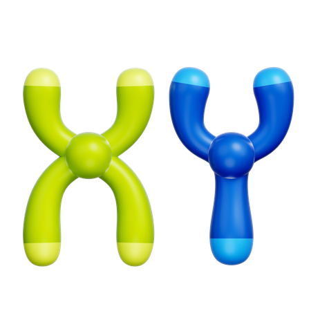 Chromosome  3D Icon