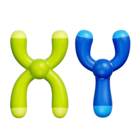 Chromosome  3D Icon