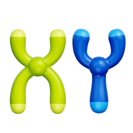 Chromosome  3D Icon